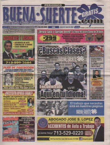 Media Scan for Buena Suerte - San Antonio