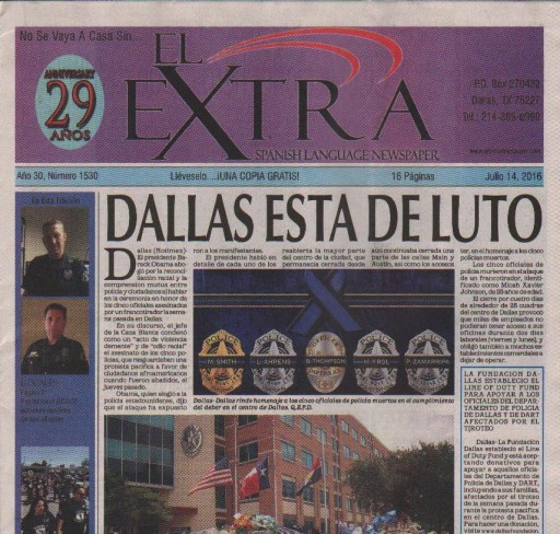 Media Scan for El Extra - Dallas