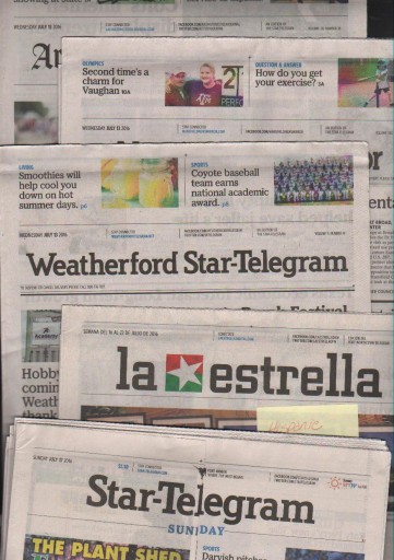 Media Scan for Fort Worth Star-Telegram