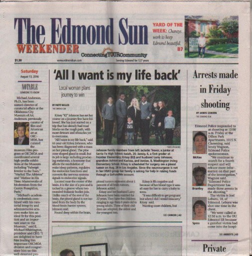 Media Scan for Edmond Evening Sun