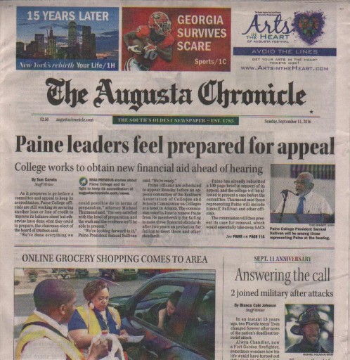 Media Scan for Augusta Chronicle