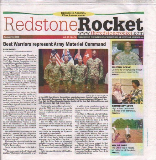 Media Scan for Redstone Rocket
