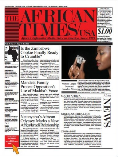 Media Scan for African Times