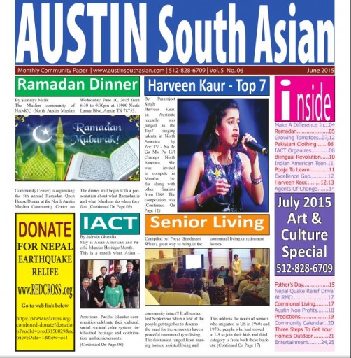 Media Scan for Austin South Asian