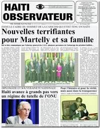 Media Scan for Haiti Observateur