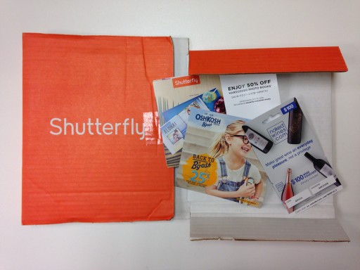 Media Scan for Shutterfly Package Insert