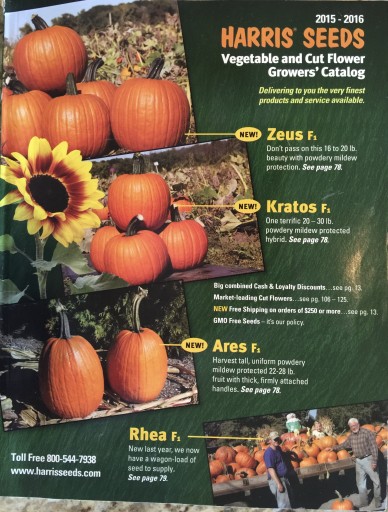 Media Scan for Harris Seeds Catalog Blow In