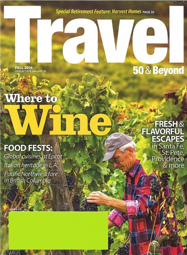 Media Scan for Travel 50 &amp; Beyond Magazine