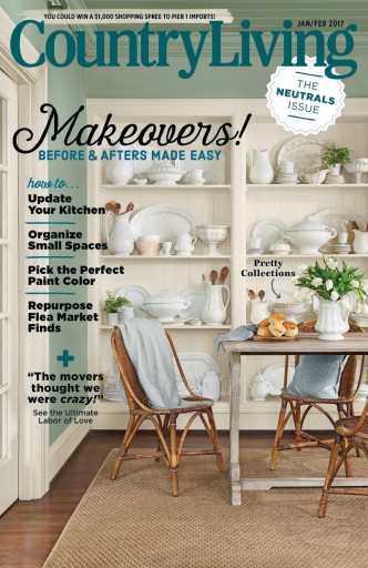 Media Scan for Country Living Magazine