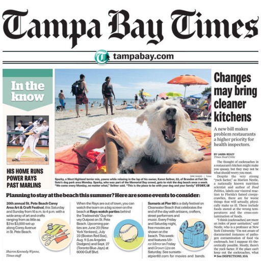 Media Scan for Tampa Bay Times