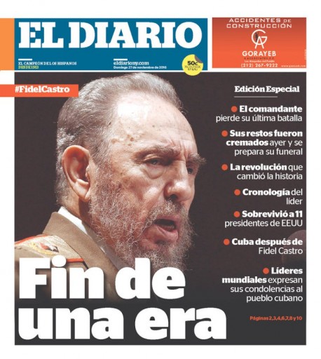 Media Scan for El Diario La Prensa - New York