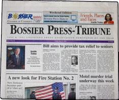 Media Scan for Bossier Press Tribune