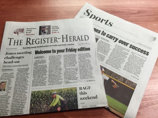 Media Scan for Eaton Register Herald