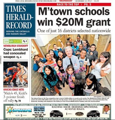 Media Scan for Middletown Regional Newspapers