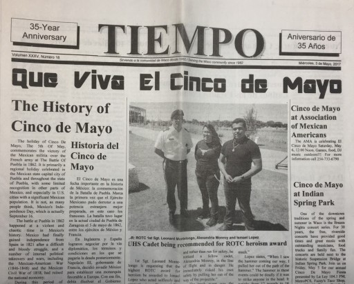 Media Scan for Tiempo - Waco