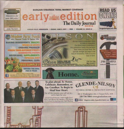Media Scan for Fergus Falls Daily Journal