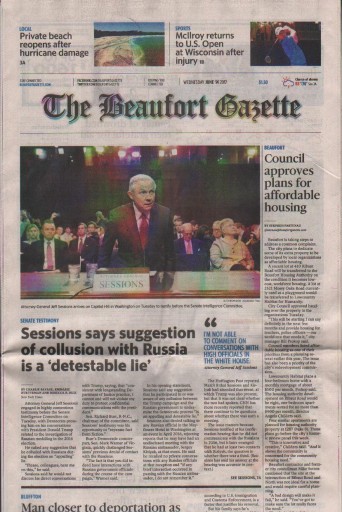 Media Scan for Beaufort Gazette