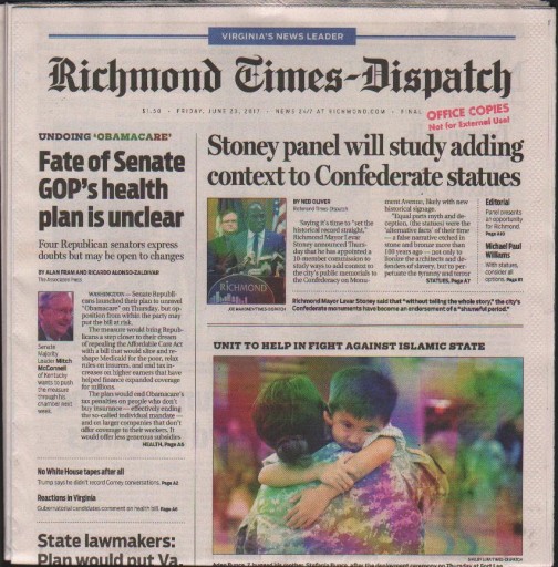 Media Scan for Richmond Times-Dispatch