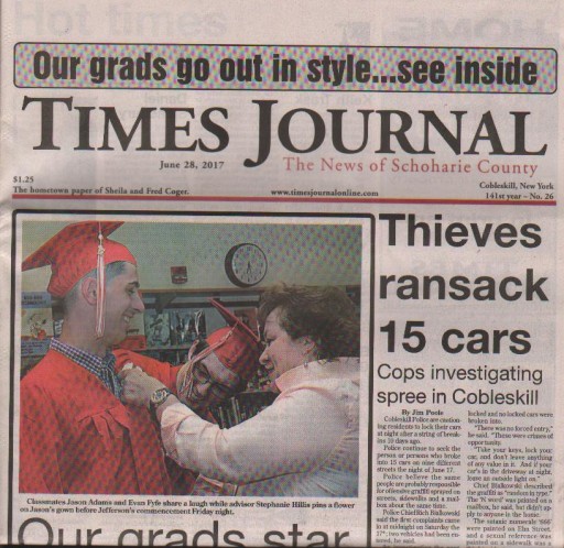 Media Scan for Cobleskill Times-Journal