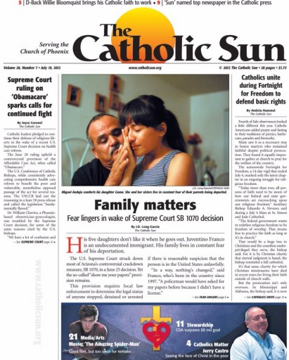 Media Scan for Phoenix Catholic Sun