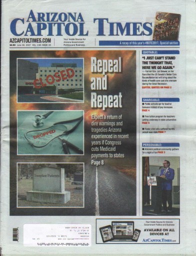 Media Scan for Arizona Capitol Times