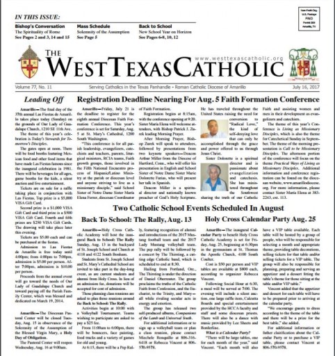Media Scan for Amarillo West TX Catholic