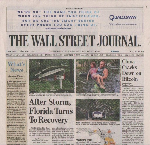 Media Scan for Wall Street Journal