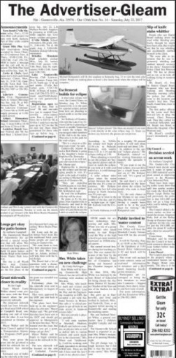 Media Scan for Guntersville Advertiser-Gleam