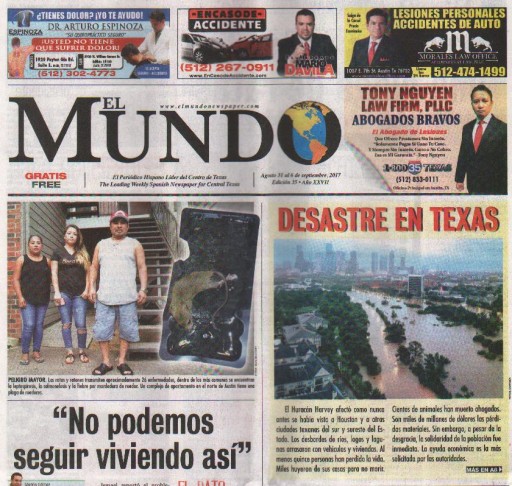 Media Scan for El Mundo - Austin