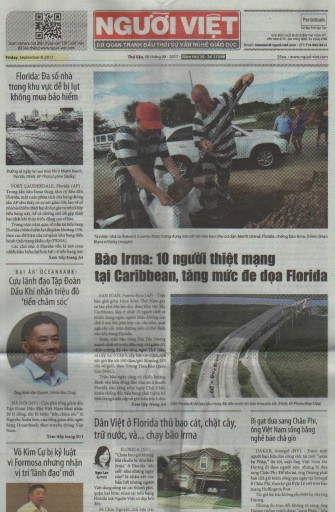 Media Scan for Nguoi Viet Daily News