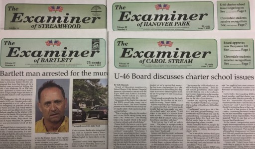 Media Scan for Chicago Area Examiner Newspapers