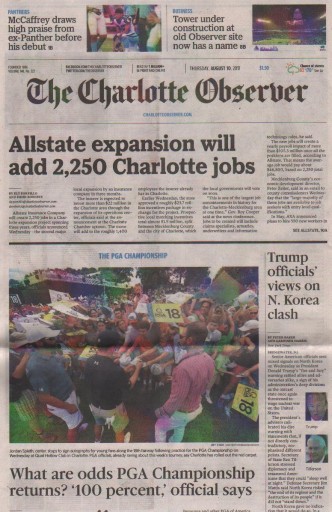 Media Scan for Charlotte Observer