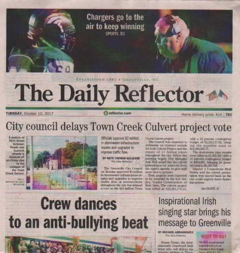 Media Scan for Greenville Daily Reflector