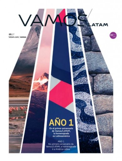 Media Scan for Vamos- LATAM Airline Magazine