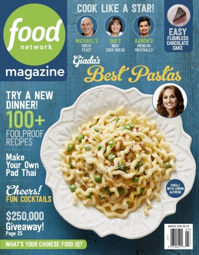 Media Scan for Food Network Polybag Onserts