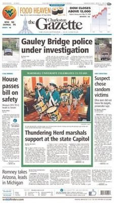 Media Scan for Charleston Gazette-Mail