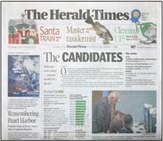 Media Scan for Bloomington - Bedford Herald Times