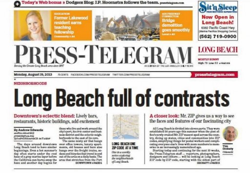 Media Scan for Long Beach Press Telegram