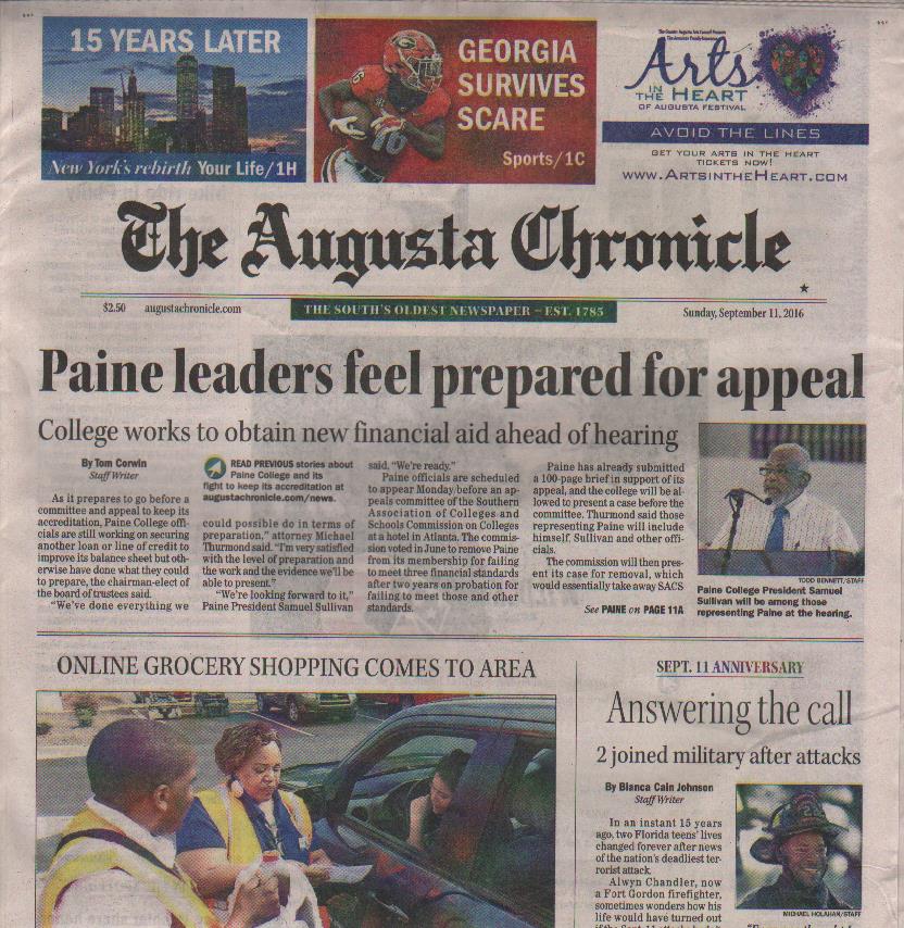 Augusta Chronicle Connections