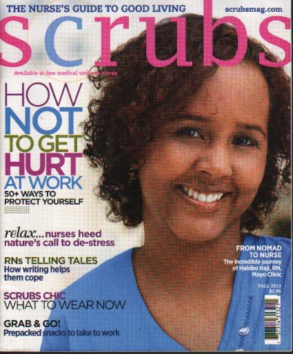 Media Scan for Scrubs Magazine