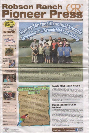 Media Scan for Robson Ranch Pioneer Press