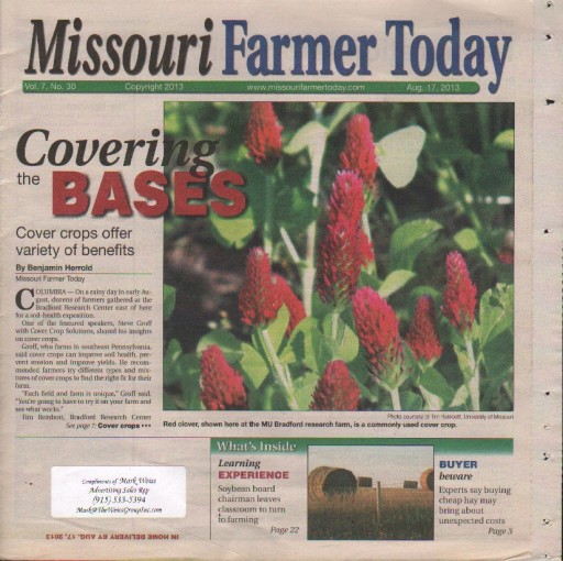 Media Scan for Missouri Farmer Today