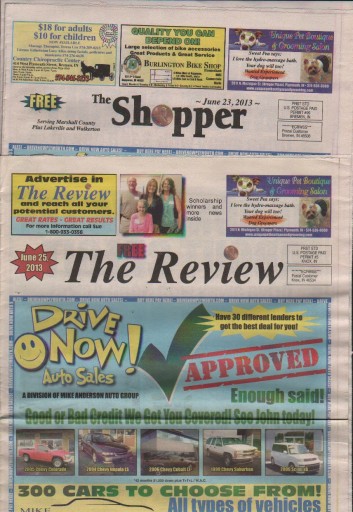 Media Scan for Plymouth Pilot News - The Shopper Review TMC