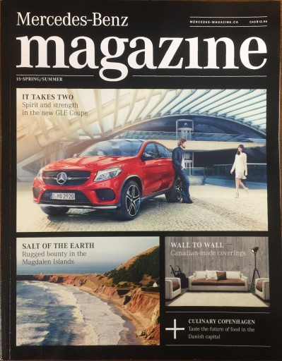 Media Scan for Mercedes-Benz Magazine