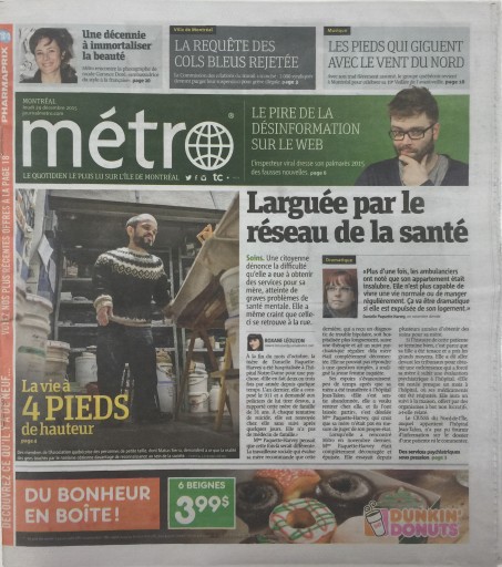 Media Scan for Montreal Metro