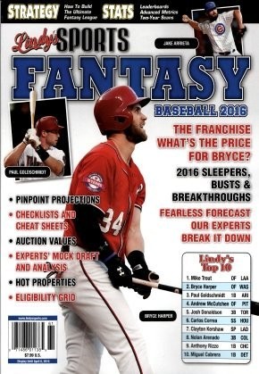 Media Scan for Lindy&#039;s Sports Fantasy Baseball