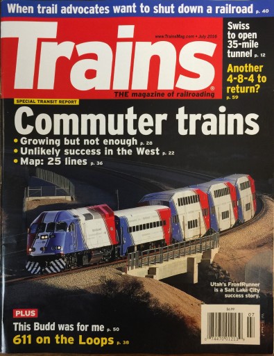 Media Scan for Trains Magazine