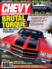 Media Scan for Chevy High Performance