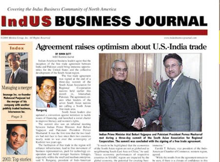 Media Scan for IndUS Business Journal