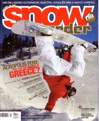 Media Scan for Snowboarder Magazine